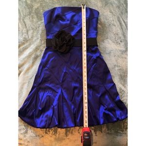Royal Blue Le Chateau Dress
